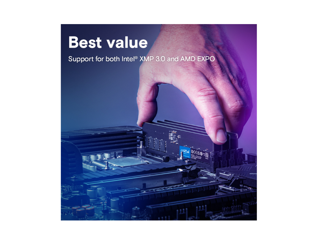 Buy Crucial 8GB DDR5 4800MHz Desktop RAM – in Qatar Buy Crucial 8GB DDR5 4800MHz Desktop RAM – in Qatar